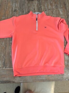 Bald Head Blues Coral Zip-Front Pullover